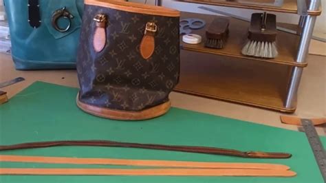 louis vuitton bucket bag replacement straps